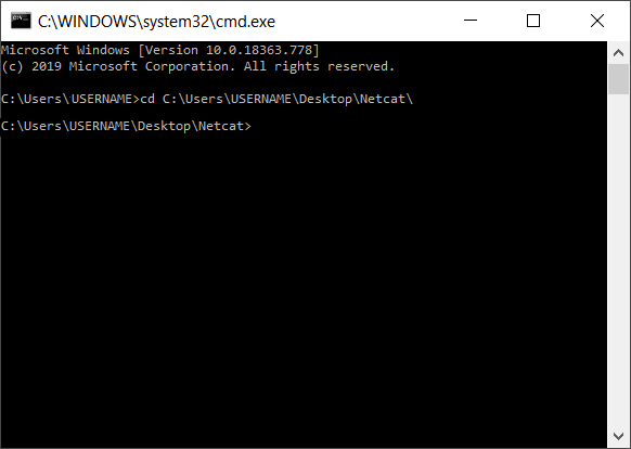 Switching folders in the command line Switching folders in the command line